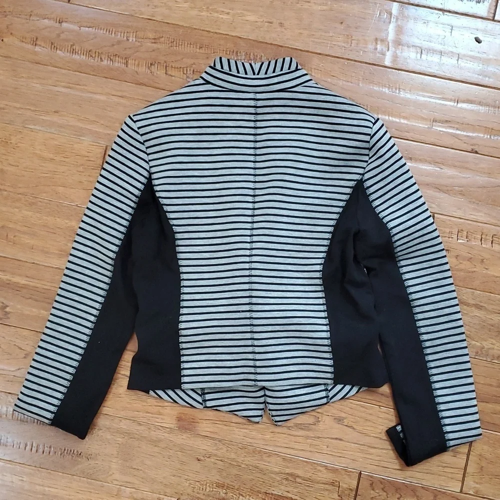 Rachel Roy Scuba Striped Women's Blazer